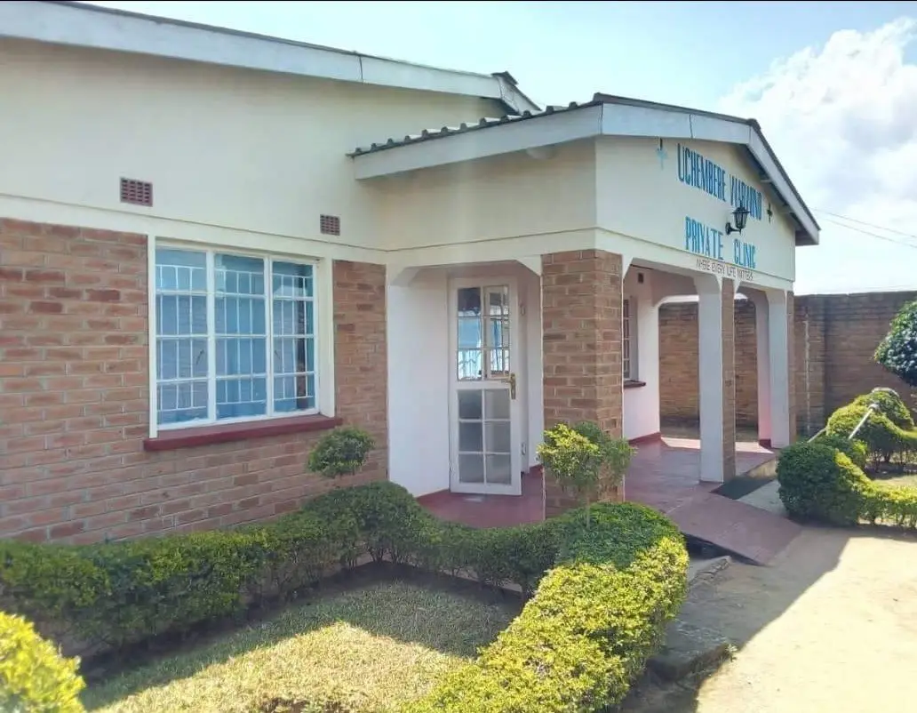 The Uchembere Wabwino clinic building in New Katoto, Mzuzu